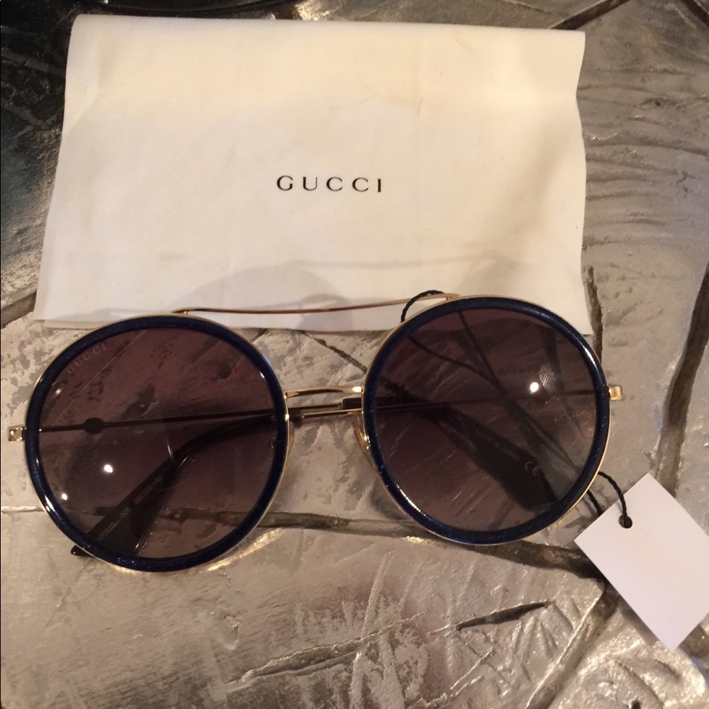 Authentic Gucci round sunglasses - Picture 4 of 8